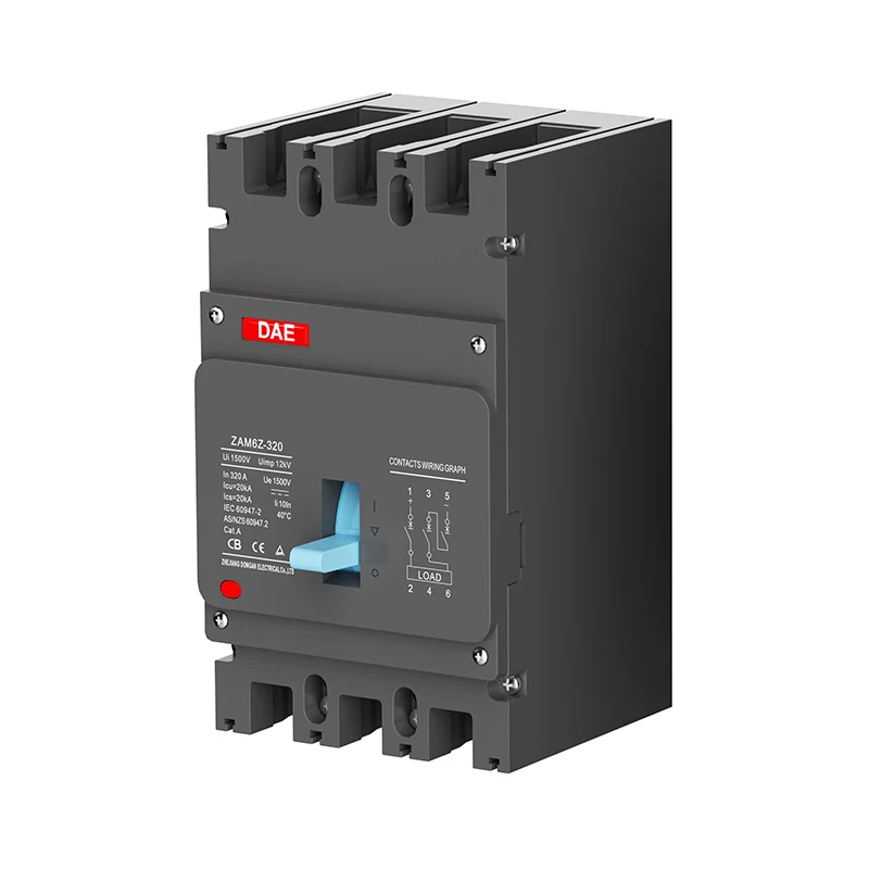 Rompedor de circuito 160A DC500V MCCB MX24V