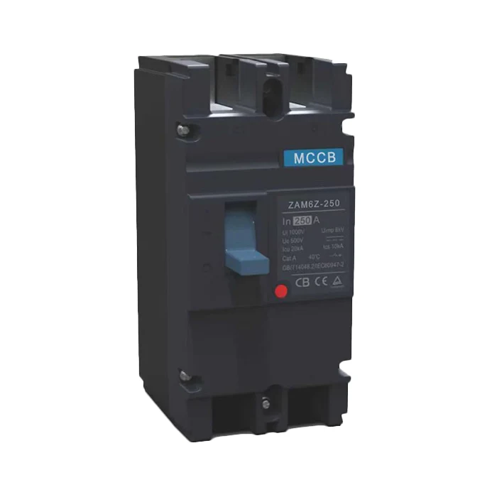 200a interruptor de circuito DC500V MCCB MX24V