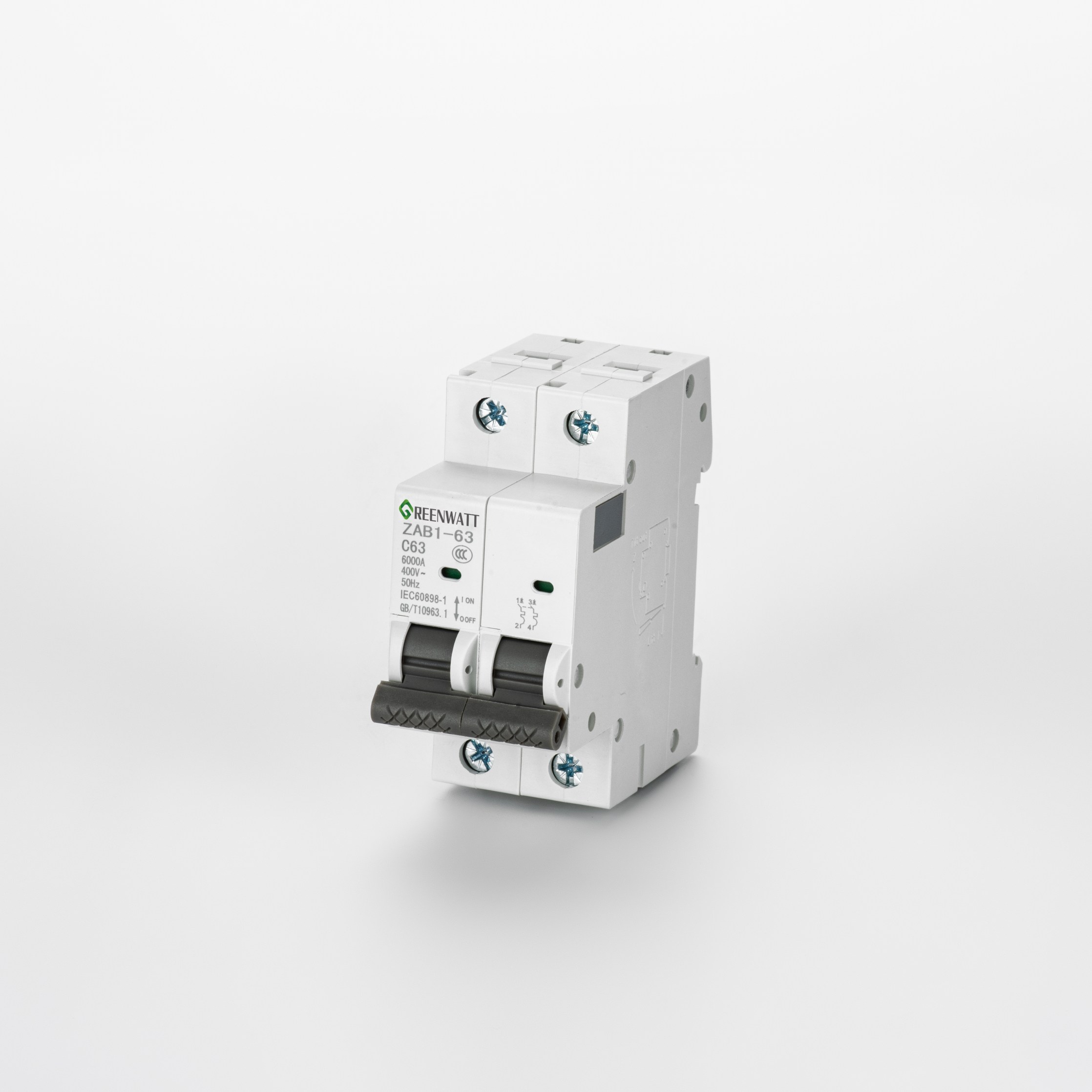 Reenwatt ZAB1-63 AC Circuito miniatura de AC | 63A 400V