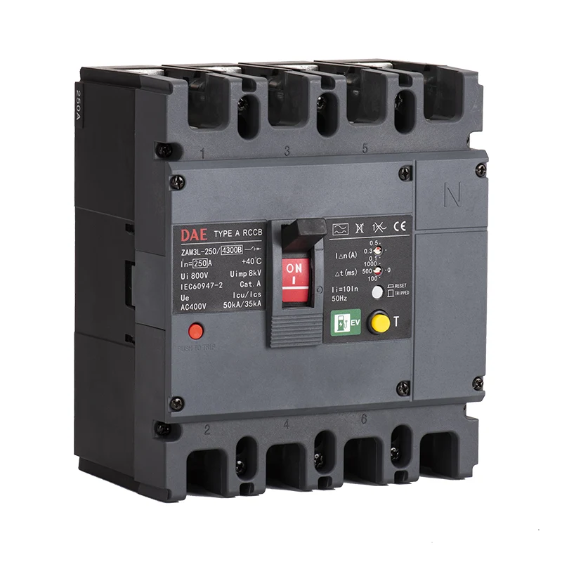 Tipo-A RCCB para EV Charger