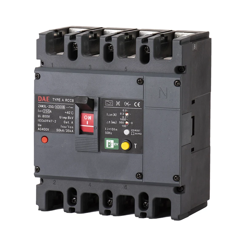 Tipo-A RCCB para EV Charger 3 Pole